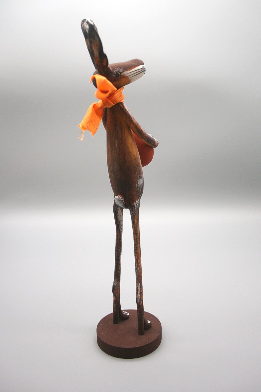 Hase mit Ei 31 cm - Träger-Ei - Fa. Hillig