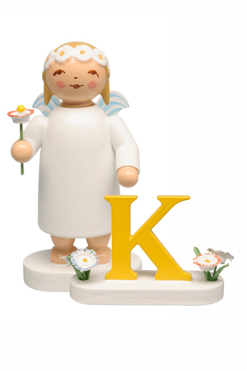 Buchstabe K mit Blume - Wendt & Kühn