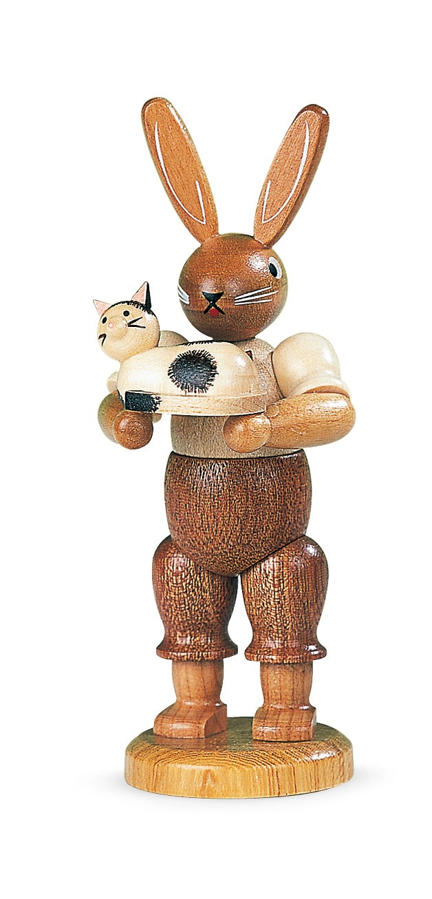 Hase mit Katze - natur