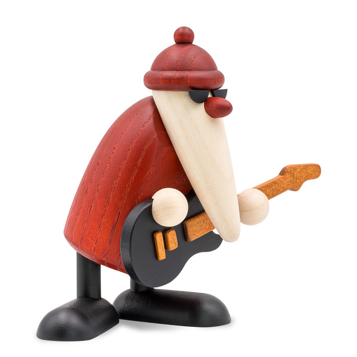 Weihnachtsmann mit Gitarre