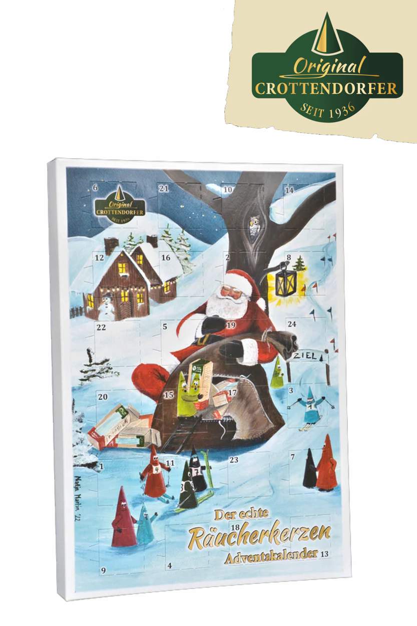 Räucherkerzen Adventskalender Crottendorf