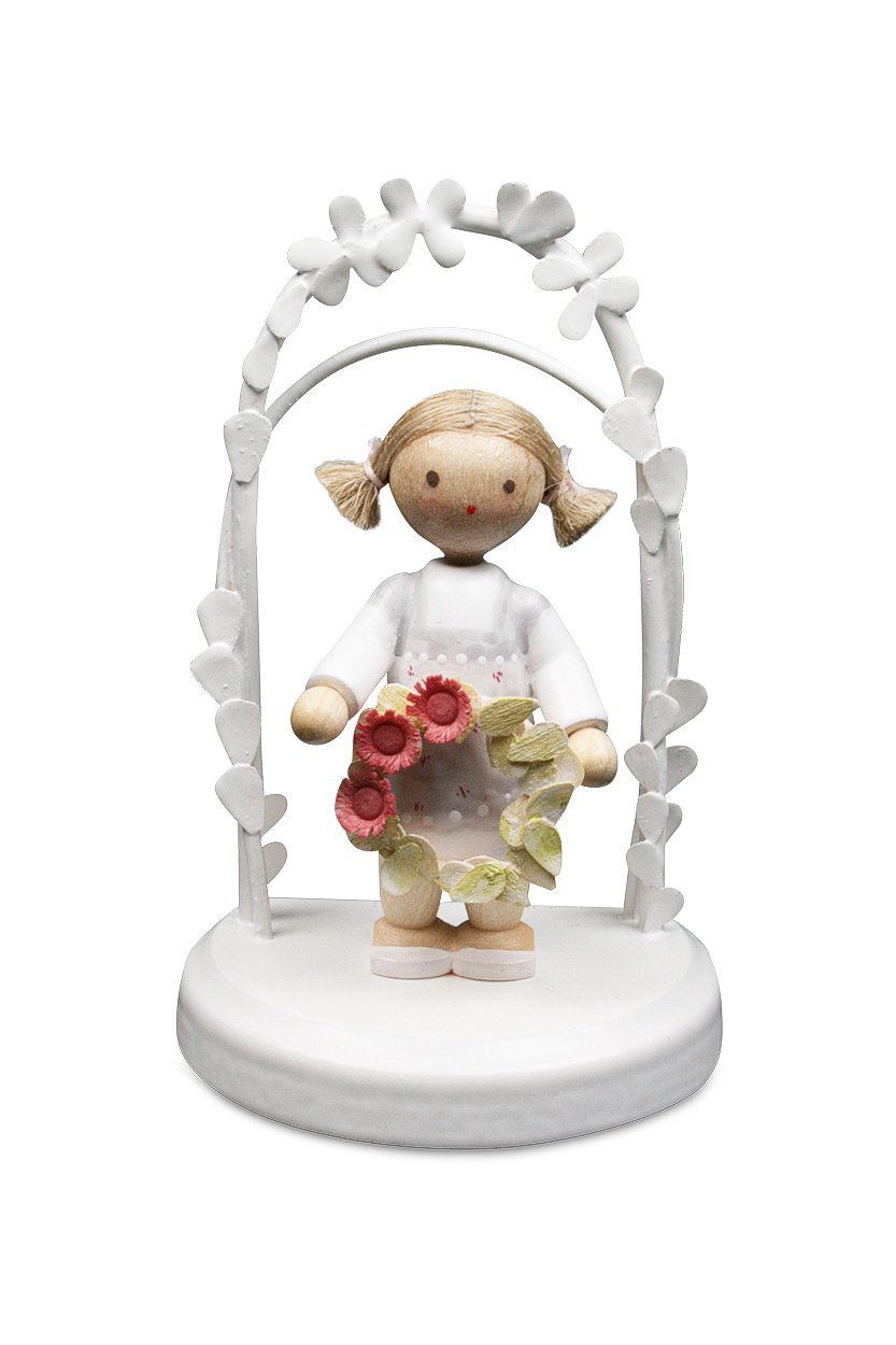 Geburtstagskind mit Blumenkranz rose 5705 (Mai)