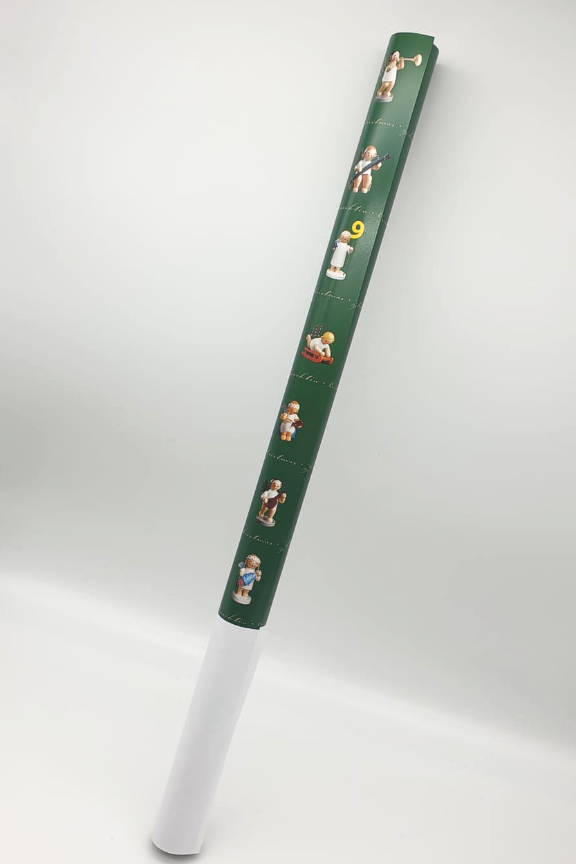 Wendt und Kühn Geschenkpapier grün - Bogen 70 x 50 cm
