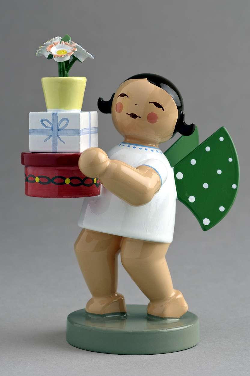 Grünhainichener Engel® - Geschenkeengel, Wendt&Kühn