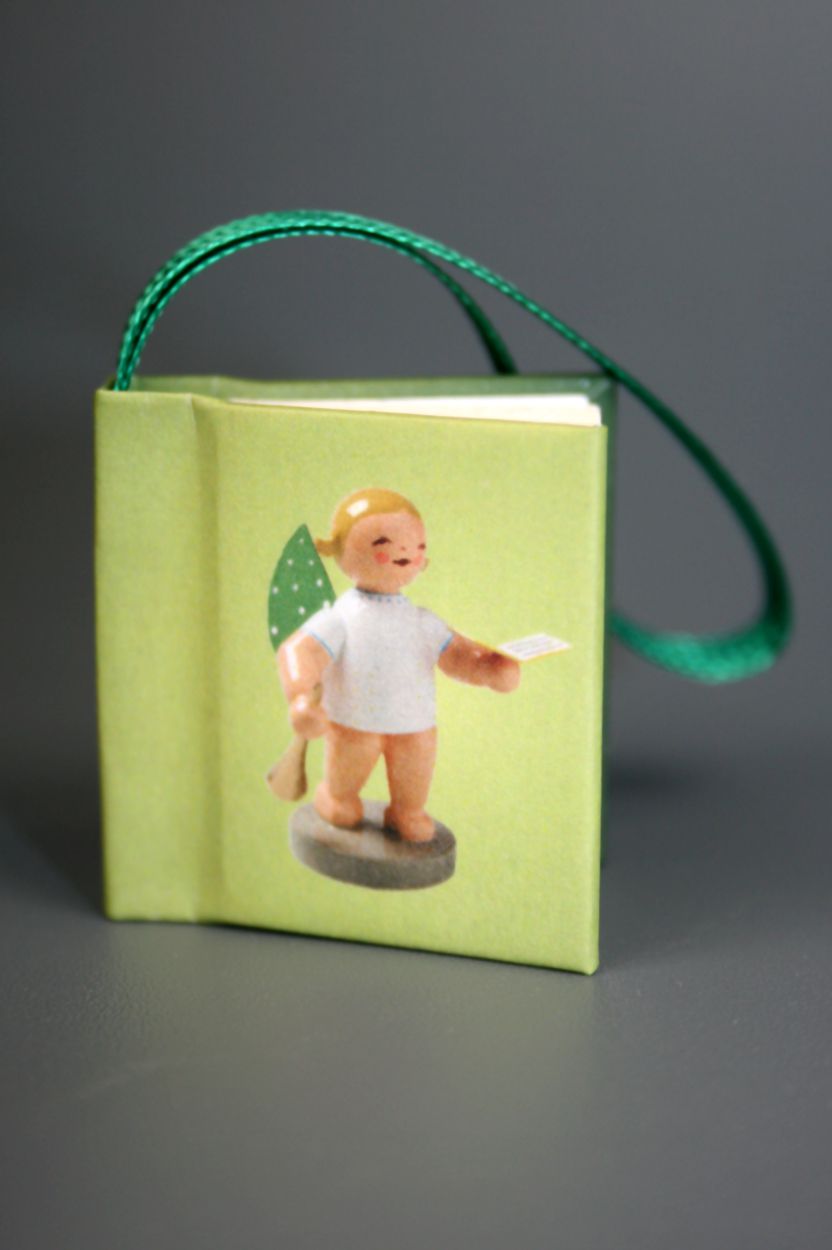 Buchanhängsel / Wunschbuch / Minibuch