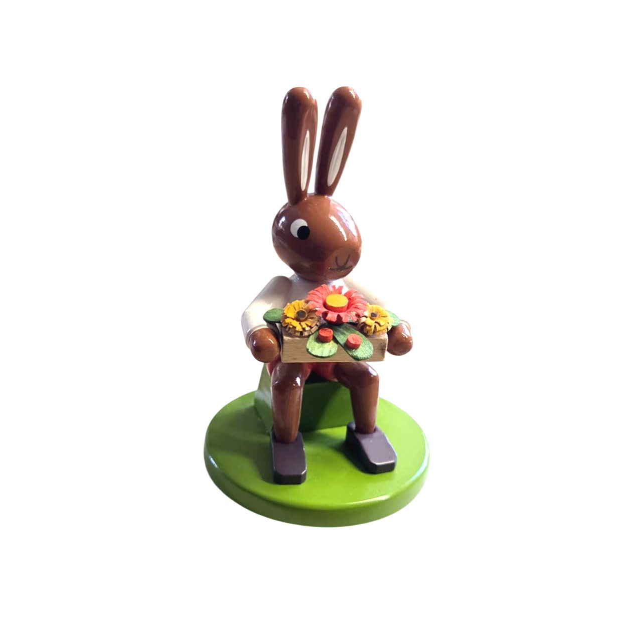 Hase mit Blumenkasten - klein