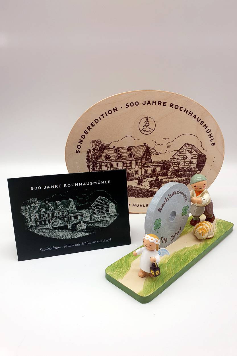 Sonderfigur 500 Jahre Rochhausmühle Grünhainichen
