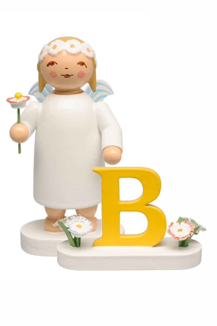 Buchstabe B mit Blume - Wendt & Kühn