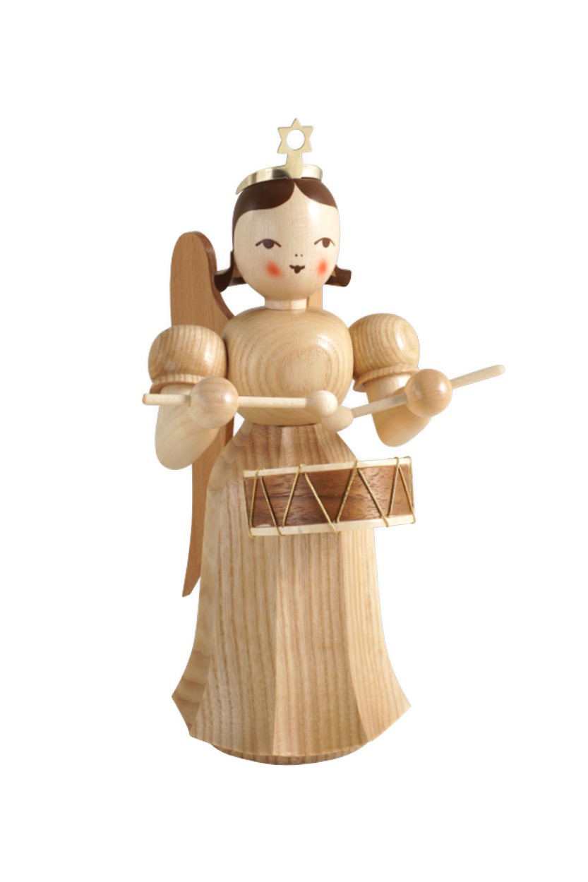 Langrockengel mittelgroß - natur Trommel 20 cm - ELM 016