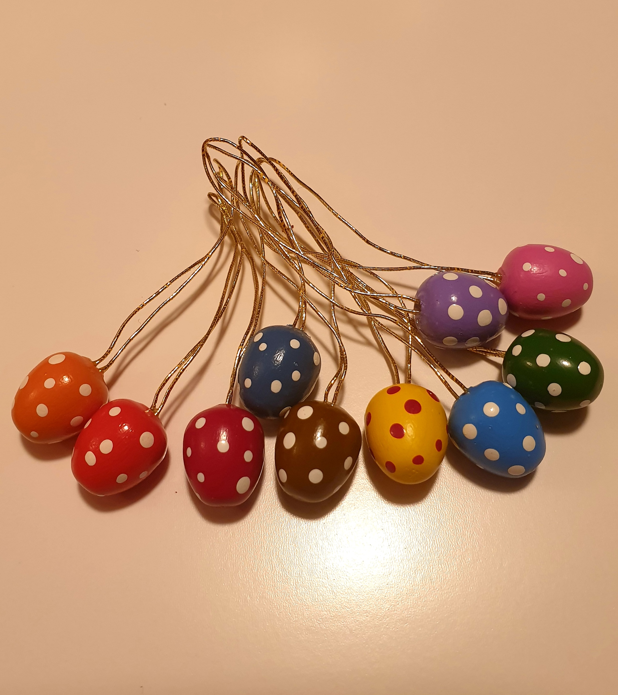 10er Set kleine Ostereier