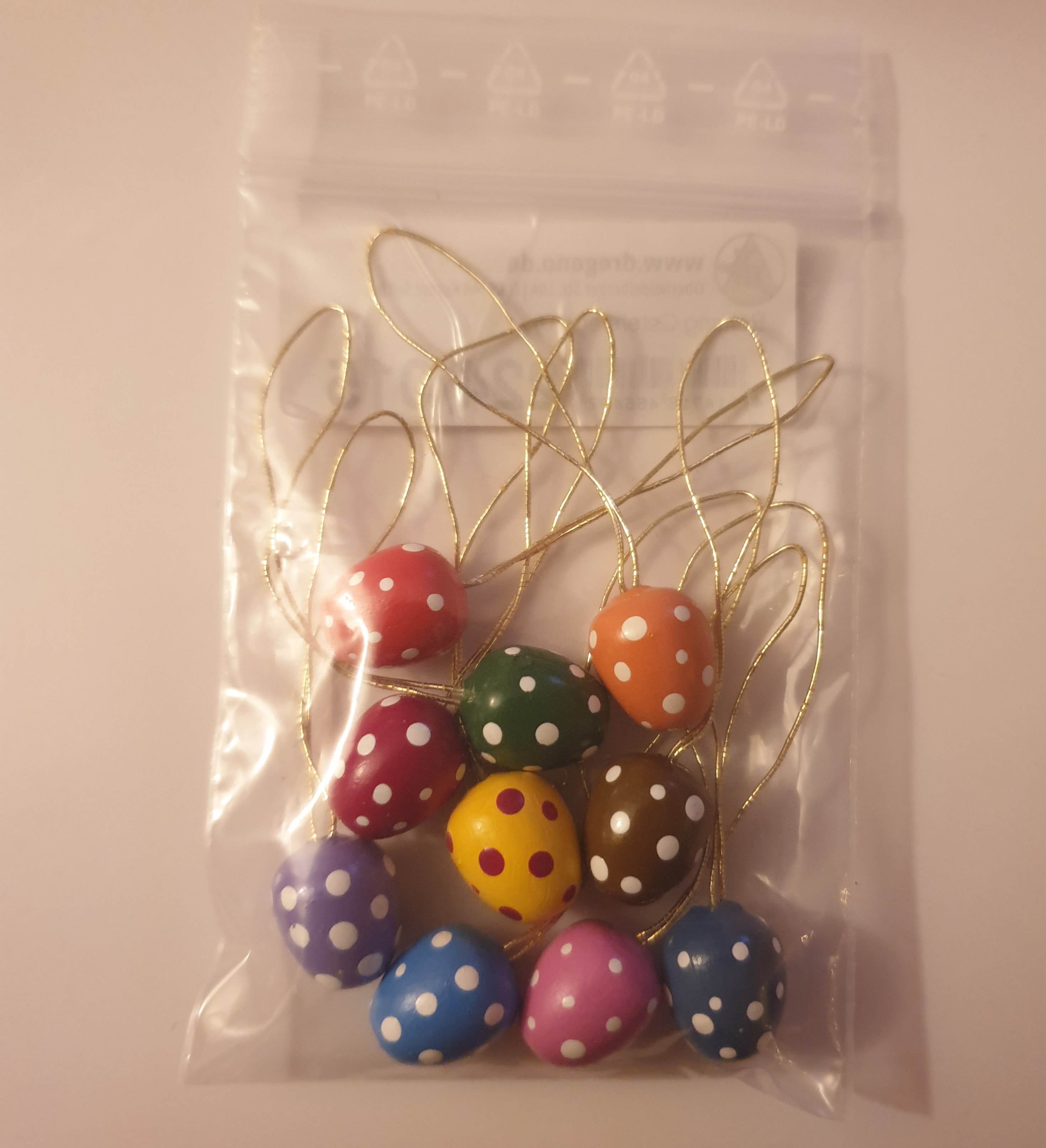 10er Set kleine Ostereier