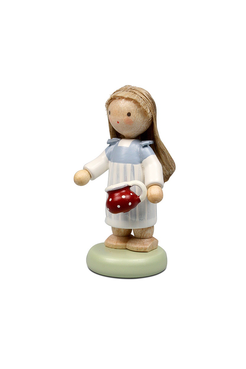 kleines Mädchen mit Töpfchen 5154