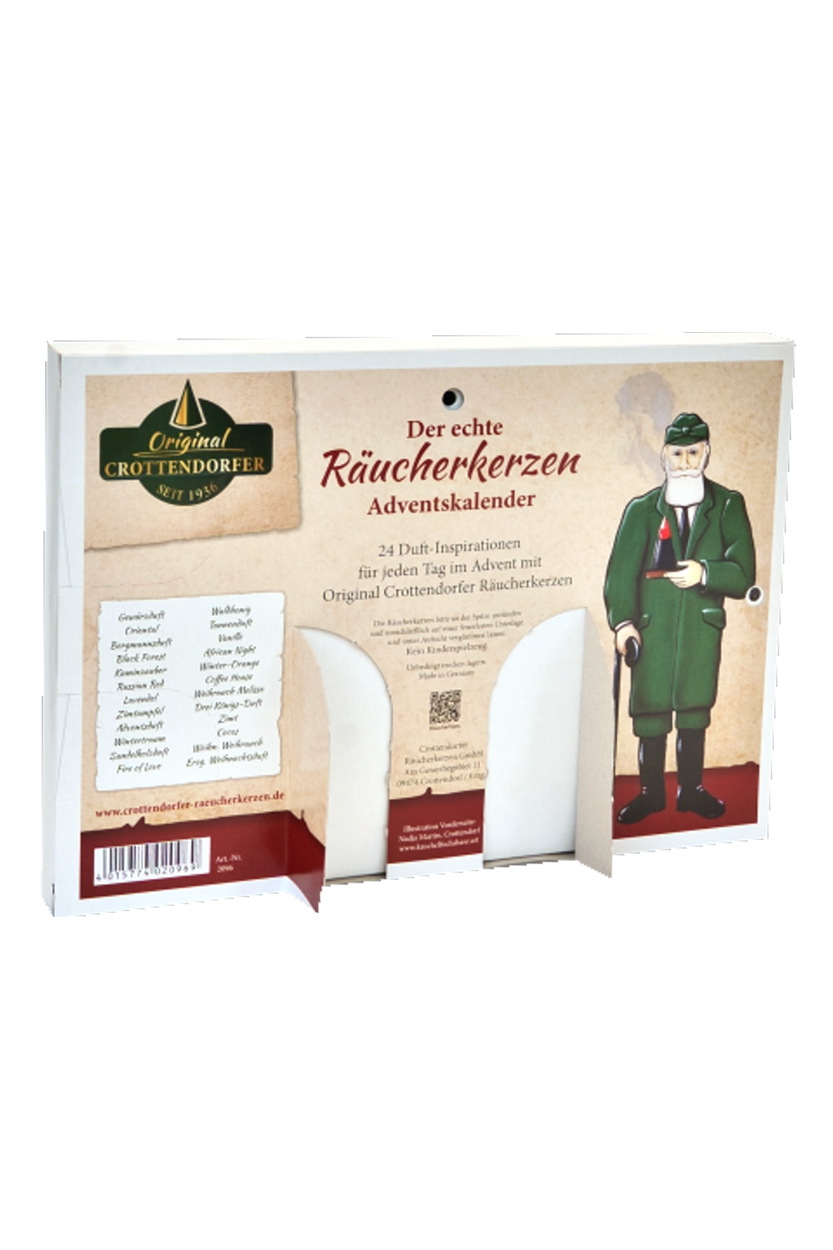 Räucherkerzen Adventskalender Crottendorf