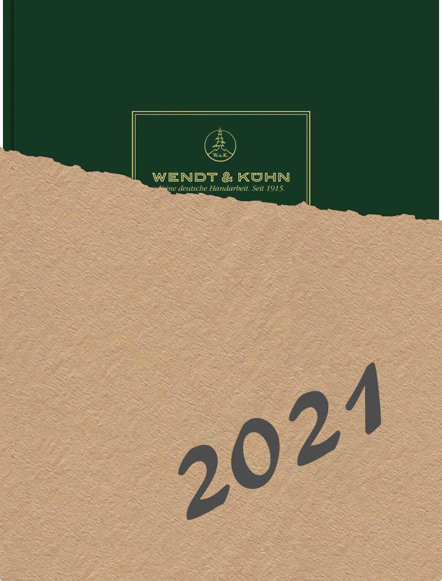 Figurenbuch/Katalog 2021 Wendt&Kühn mit dem aktuellen Sortiment
