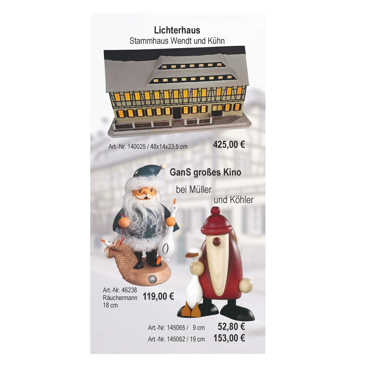 Preisliste 2026 Wendt und Kühn von PRÄSENT Münnich - Engel Liebhabershop