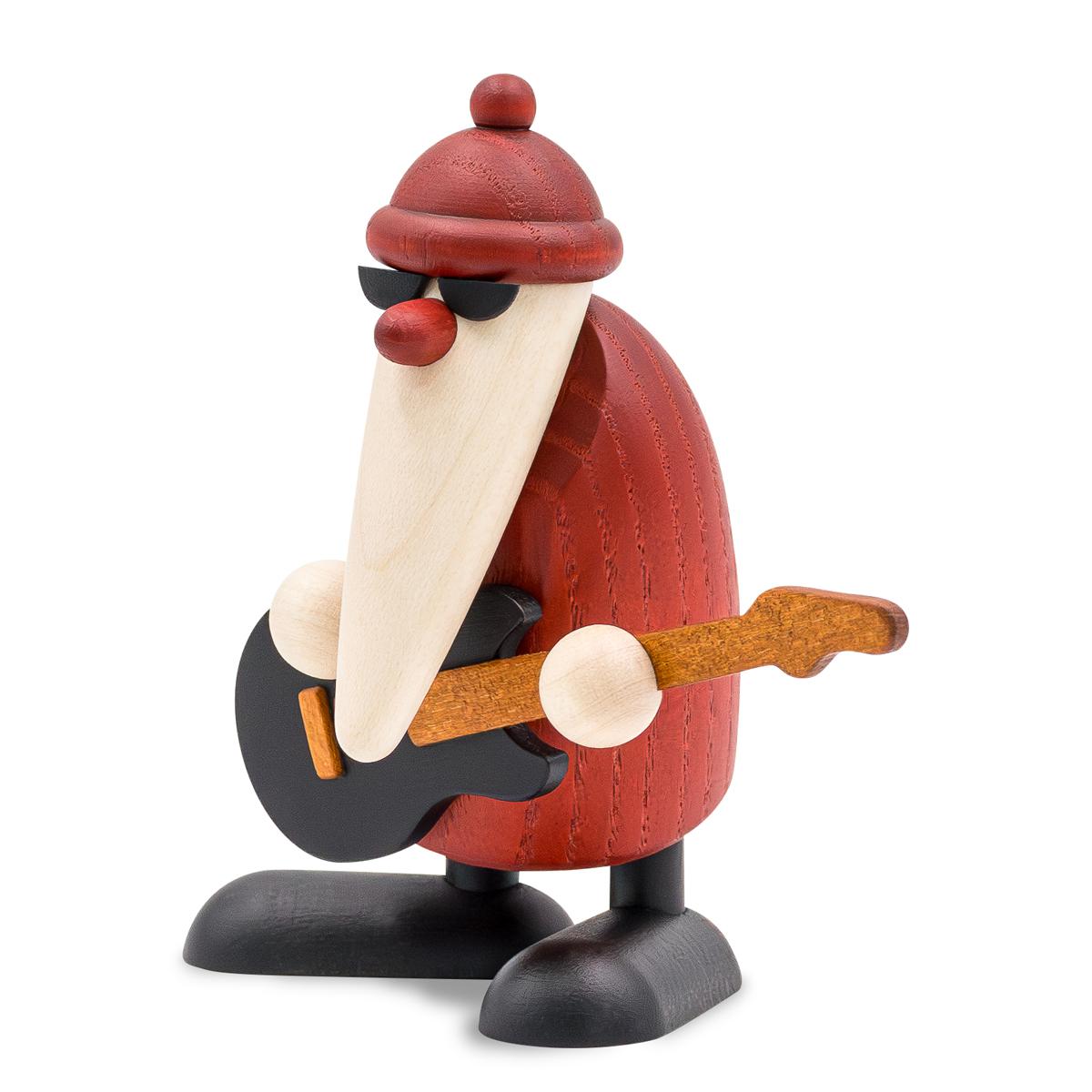 Weihnachtsmann mit Gitarre