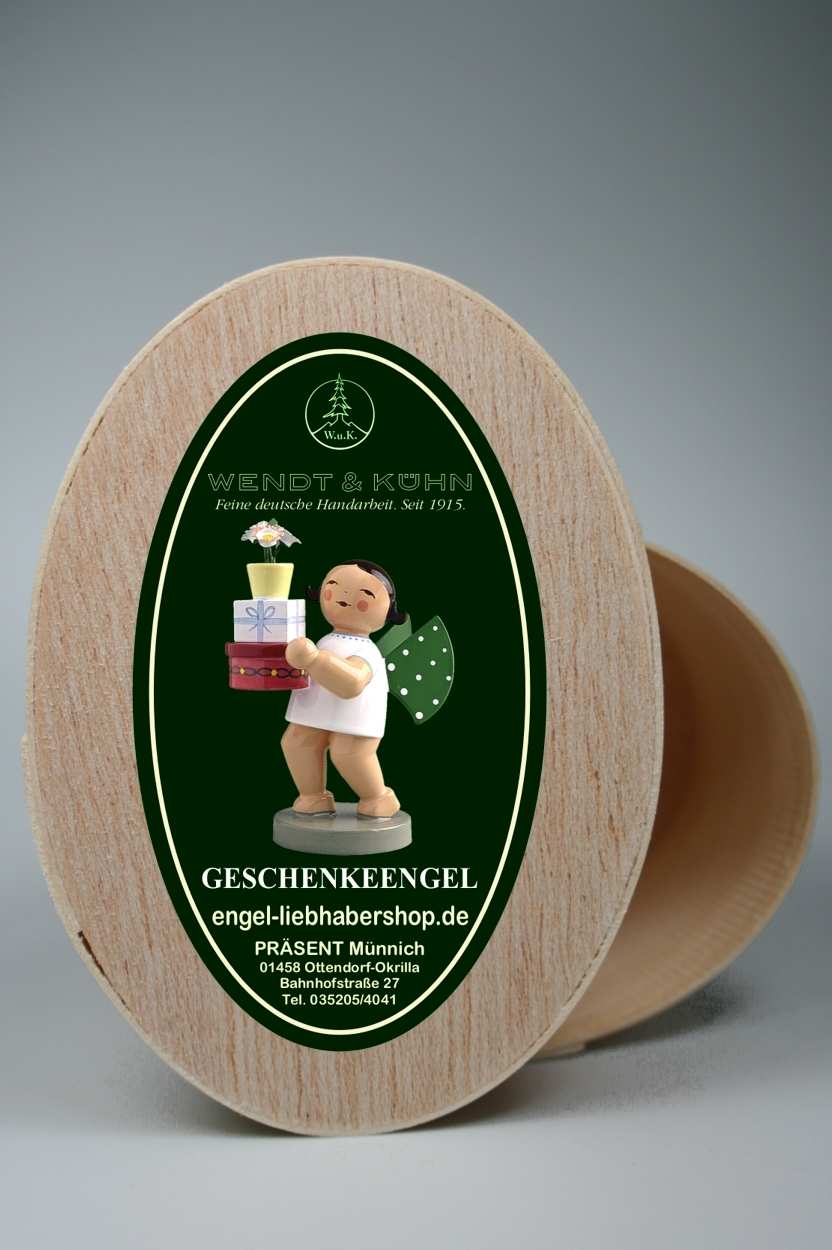 Grünhainichener Engel® - Geschenkeengel, Wendt&Kühn