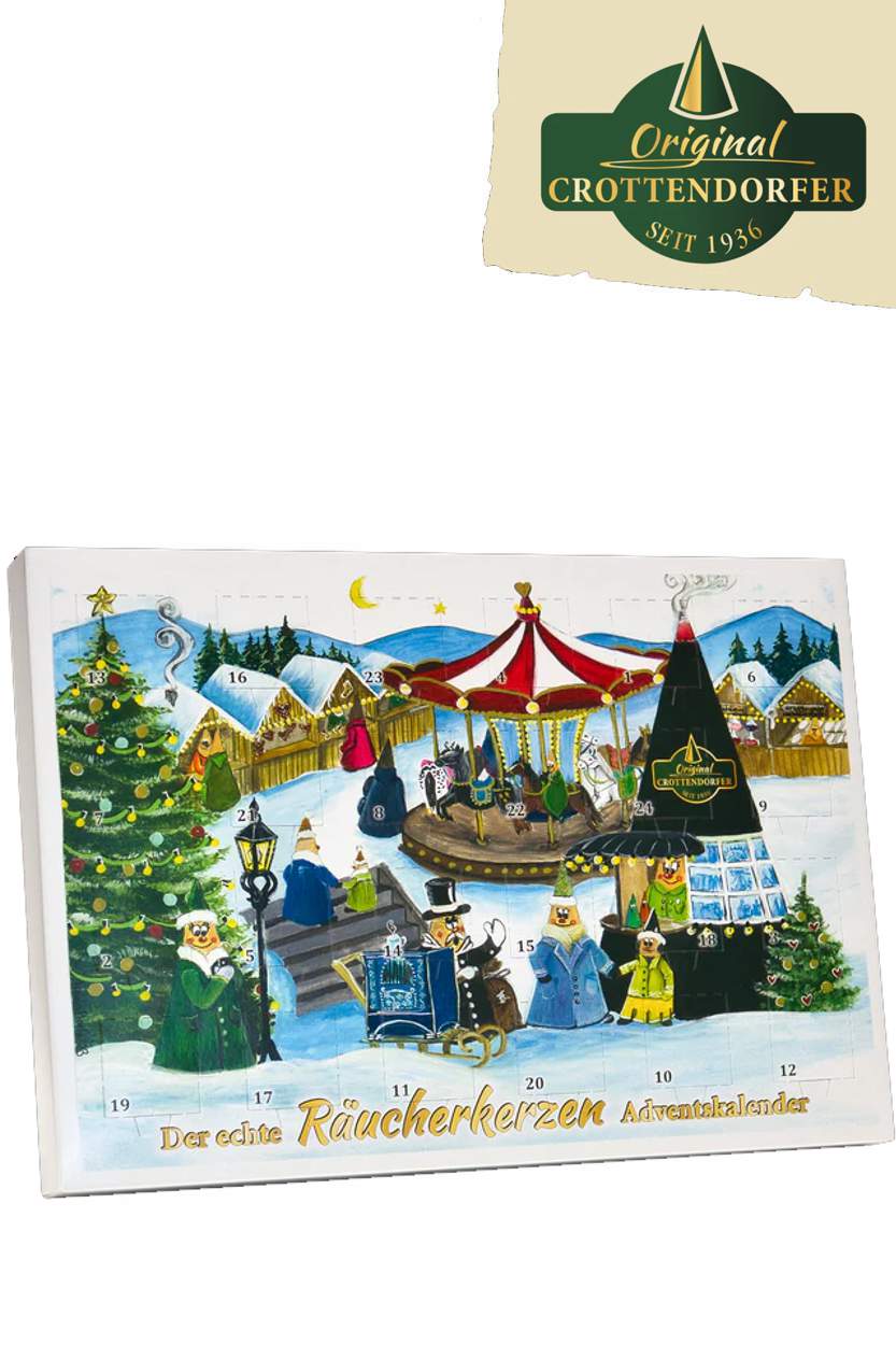 Räucherkerzen Adventskalender Crottendorf