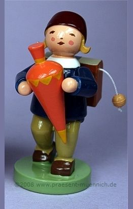 Schulkind Wendt & Kühn - Junge mit Hut und Zuckertüte