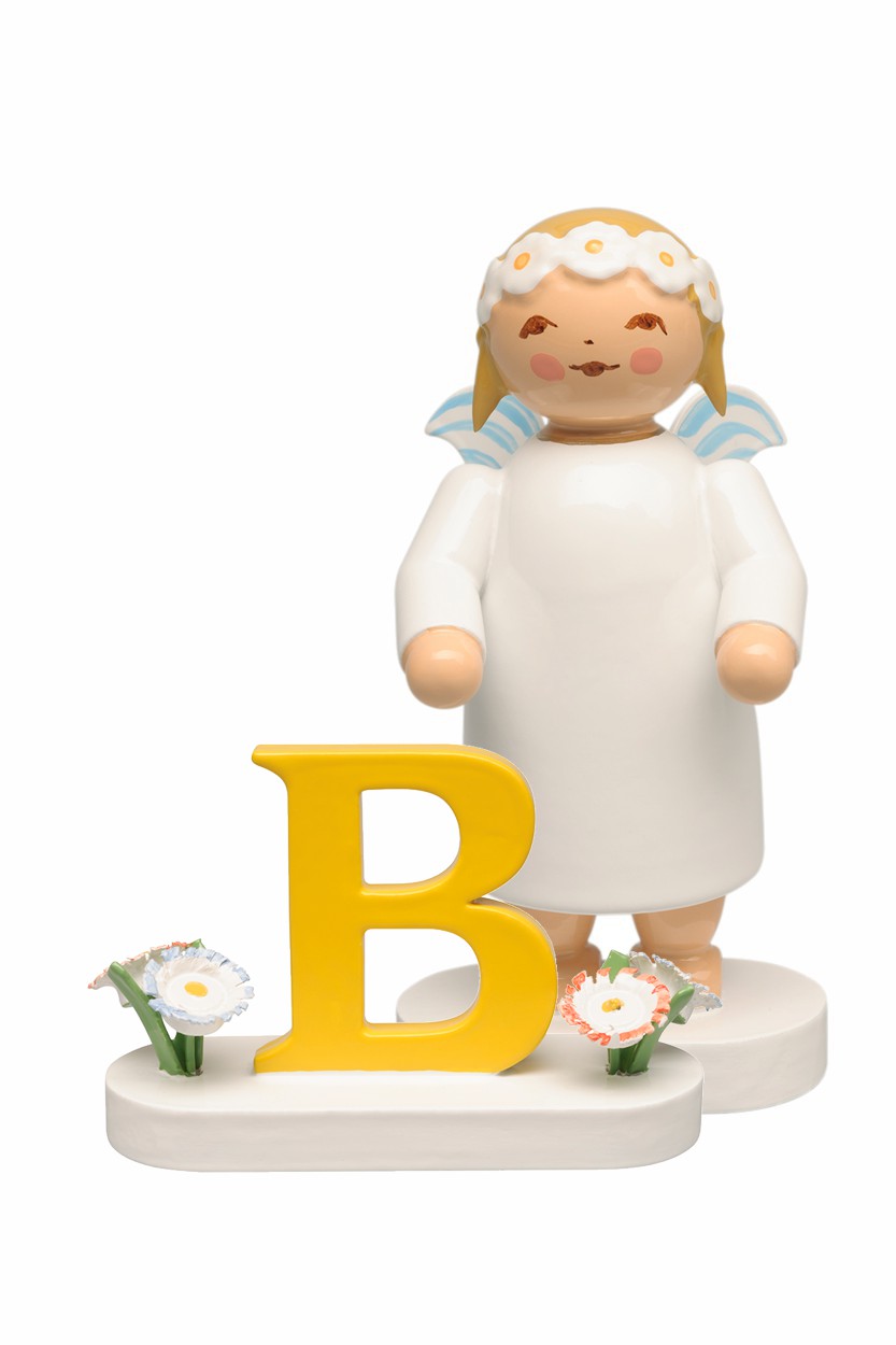 Buchstabe B mit Blume - Wendt & Kühn