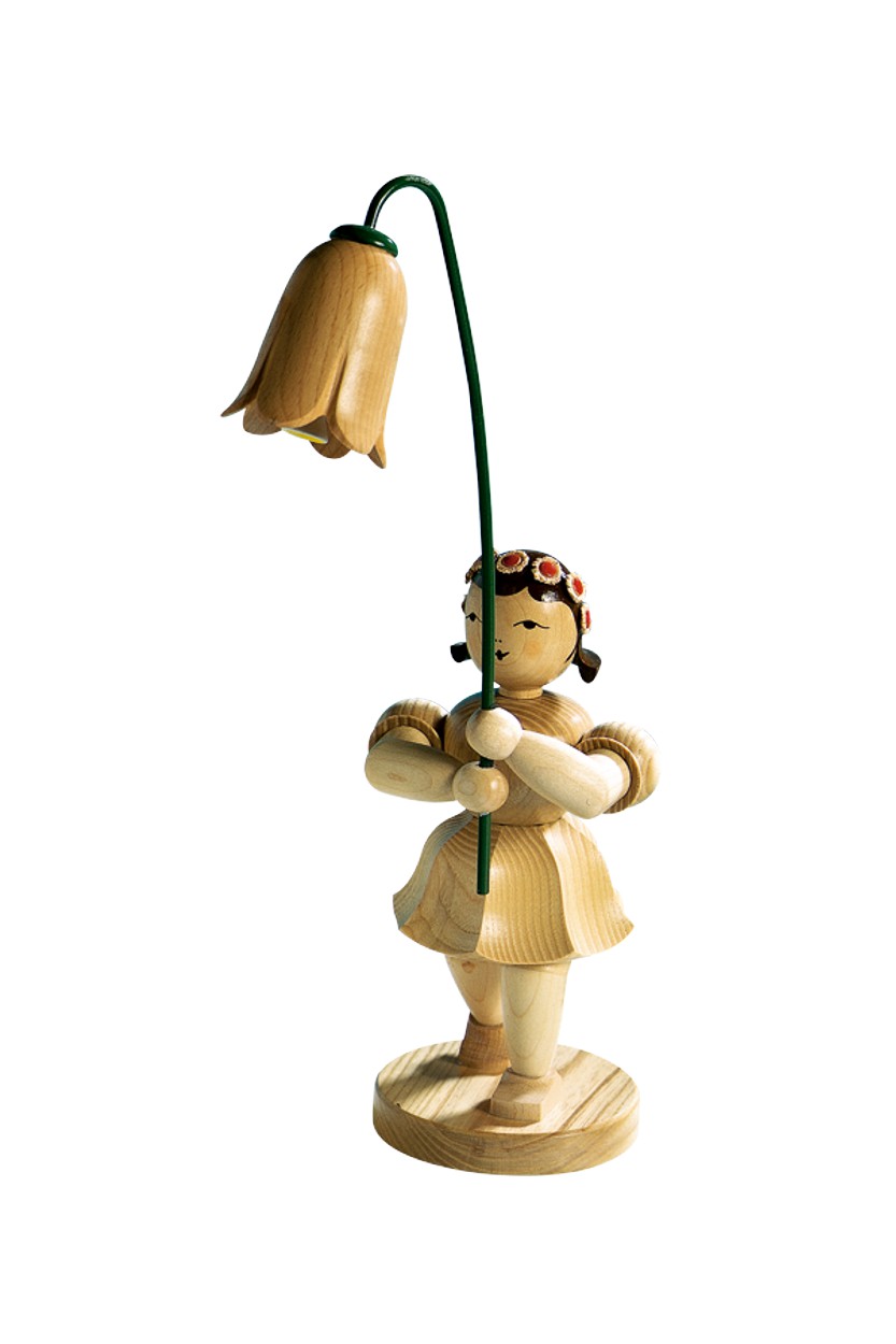 Blumenkind mittelgroß - natur Glockenblume 20 cm - BKM 003