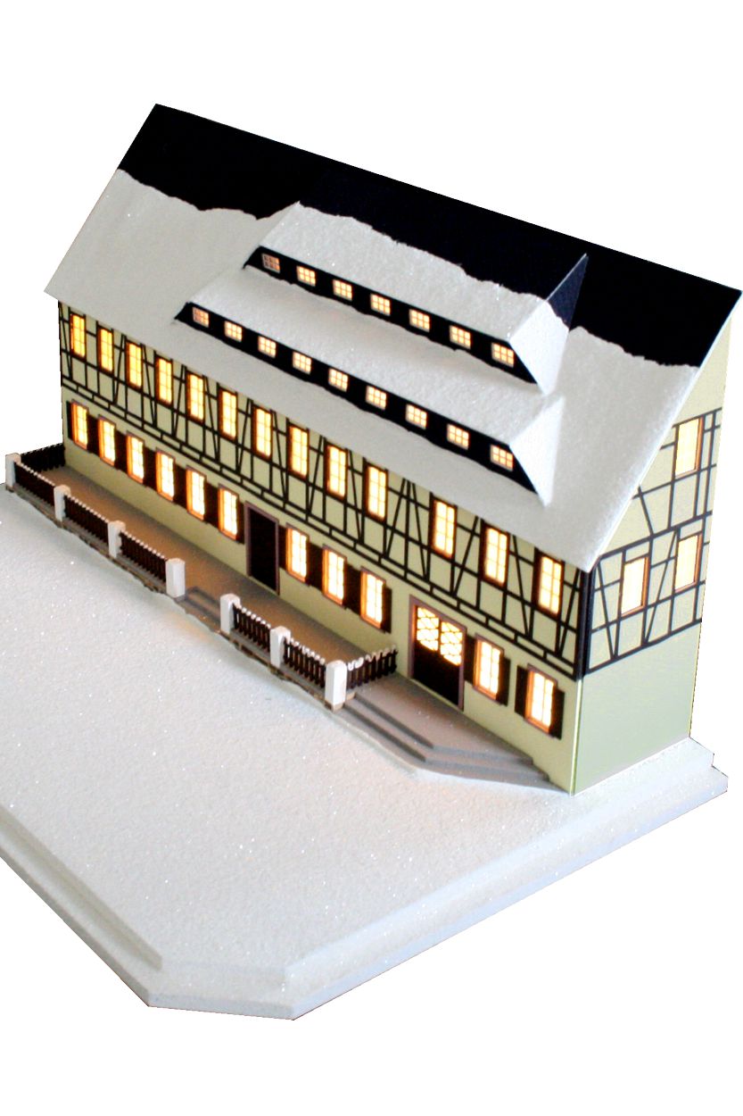 Lichterhaus - Stammhaus Wendt und Kühn - Dekovorschlag: Heilig Abend