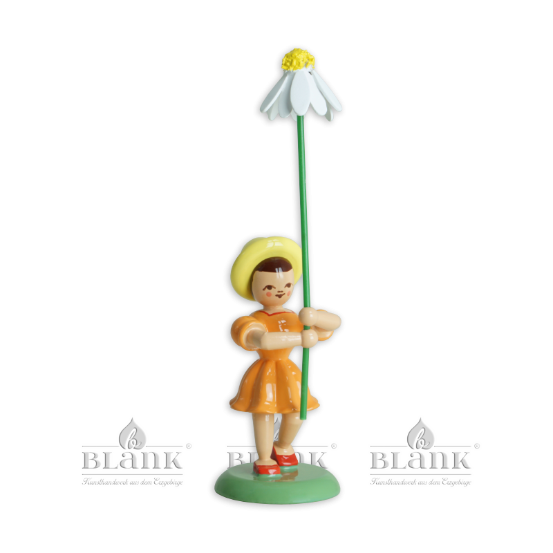 Blumenkind - farbig Kamille  Faltenrock - BKF 035