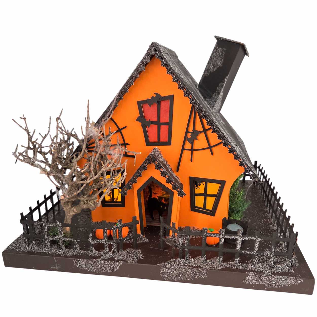 Lichterhaus - Gruselhaus Kürbis