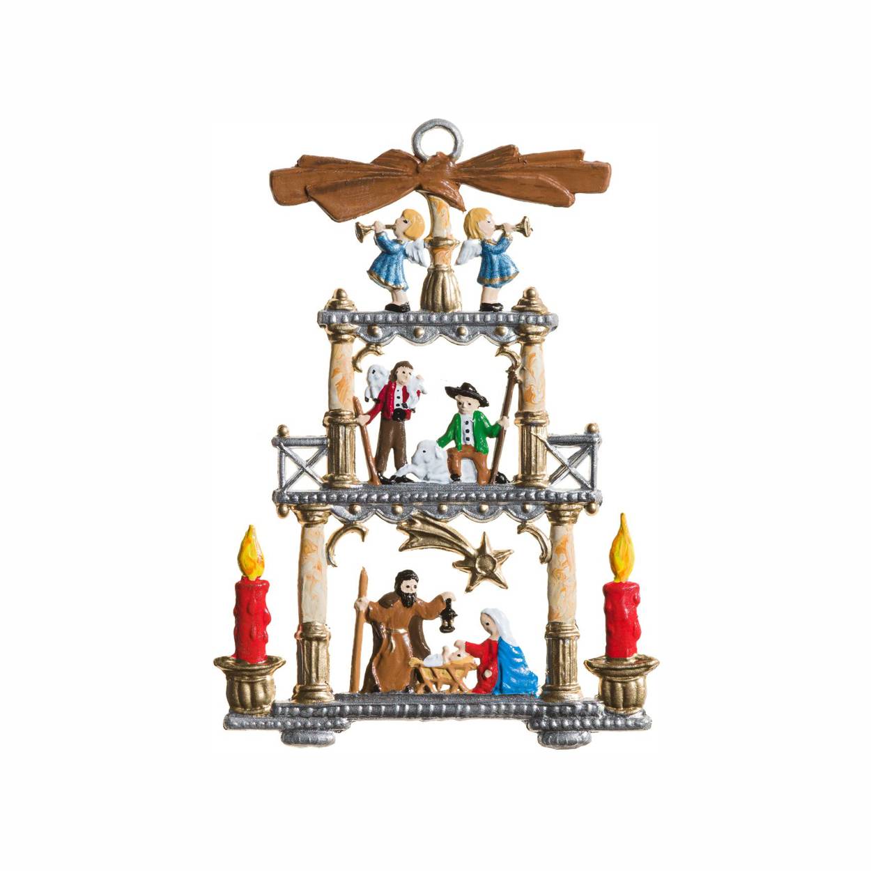 Hänger Pyramide- Zinn