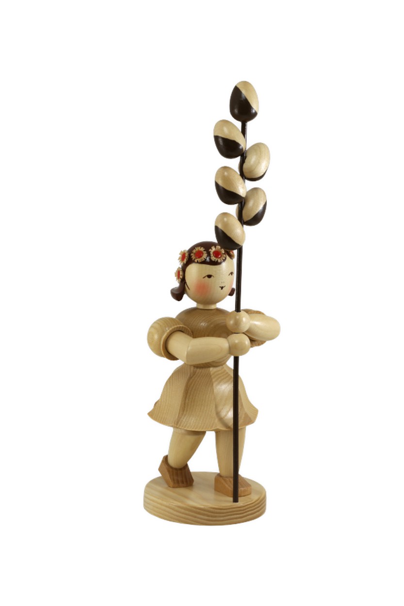 Blumenkind mittelgroß - natur Maikätzchen 20 cm - BKM 020