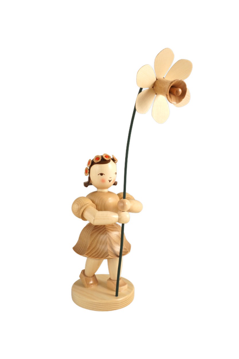 Blumenkind mittelgroß - natur Narzisse 20 cm - BKM 013